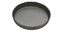Load image into Gallery viewer, MasterClass Non-Stick Fluted Loose Base Quiche Tin - 12&quot;
