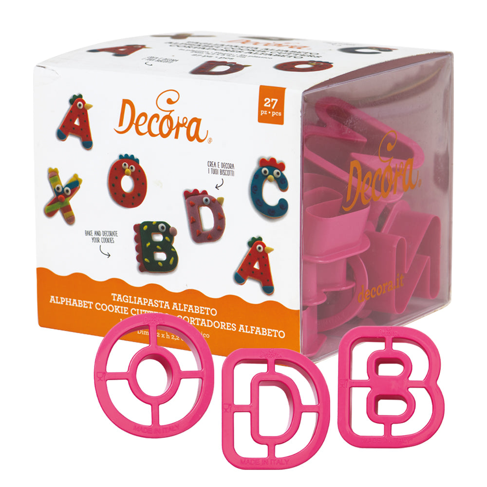 Decora Cookie Cutter Set - Alphabet