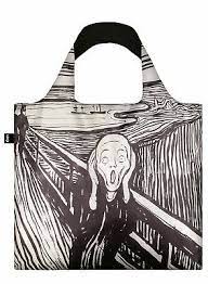 LOQI Edvard Munch The Scream Recycled Bag