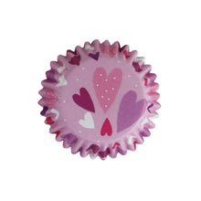 Load image into Gallery viewer, PME Foil Lined Baking Cases - Love Hearts
