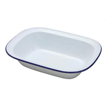 Load image into Gallery viewer, Falcon Oblong Enamel Pie Dish - 20cm

