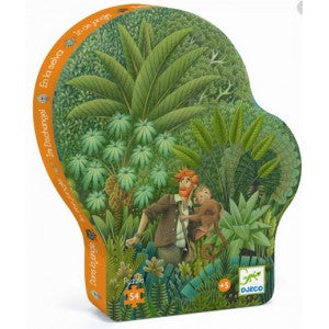 Silhouette Puzzle - In the Jungle