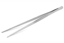 Load image into Gallery viewer, Pujadas Extra Long Fine Tip Straight Tweezer, Narrow - 30cm
