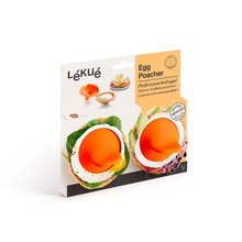 Load image into Gallery viewer, Lekue Poached Egg Cooker 2 Pieces
