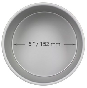 PME Round Cake Pan - 6" x 2"