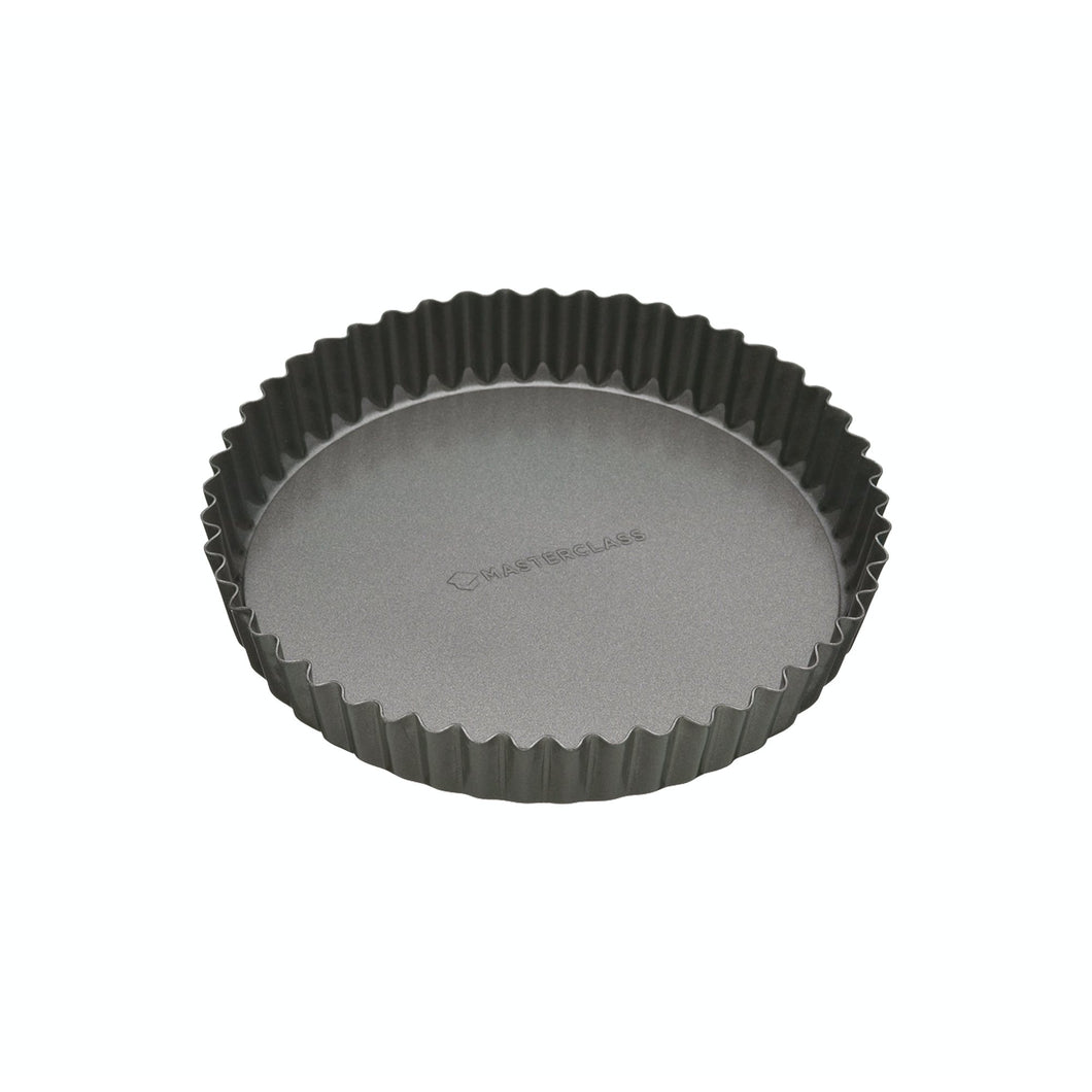 MasterClass Non-Stick Fluted Loose Base Quiche Tin - 8