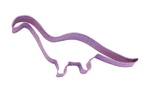 Lilac Brontosaurus Cutter 15.25cm