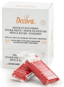 Decora Sugar Paste - Red