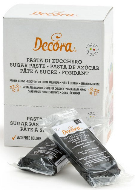Decora Sugar Paste - Black