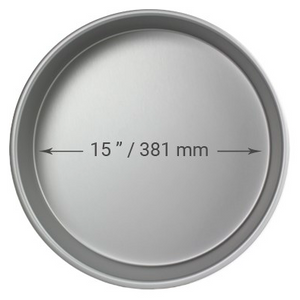 PME Round Cake Pan - 15" x 4"