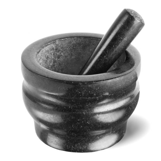 Cole & Mason Black Granite Mortar and Pestle - Large