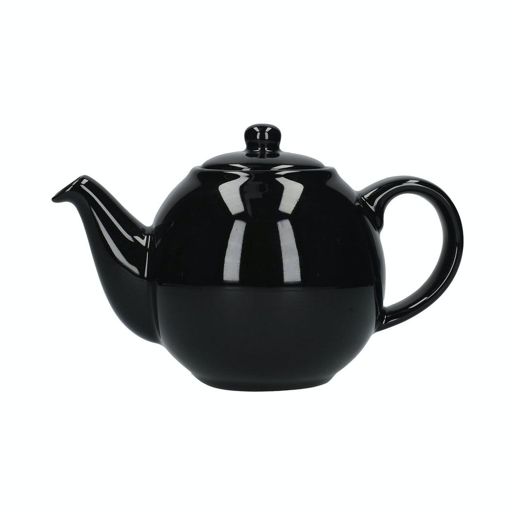 London Pottery 6 Cup Globe Teapot - Black