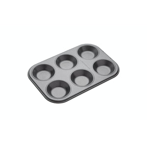 MasterClass Six Hole Shallow Baking Pan