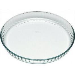 Pyrex Glass Fluted Flan/Quiche Dish - 30cm