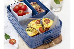Mepal Large Bento Lunch Box 'Take a Break' - Nordic Denim