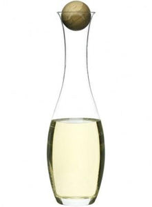 Sagaform White Wine Decanter with Oak Stopper