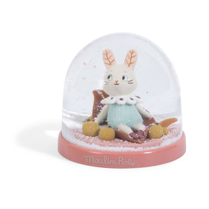 Moulin Roty Small Bunny Snow Globe
