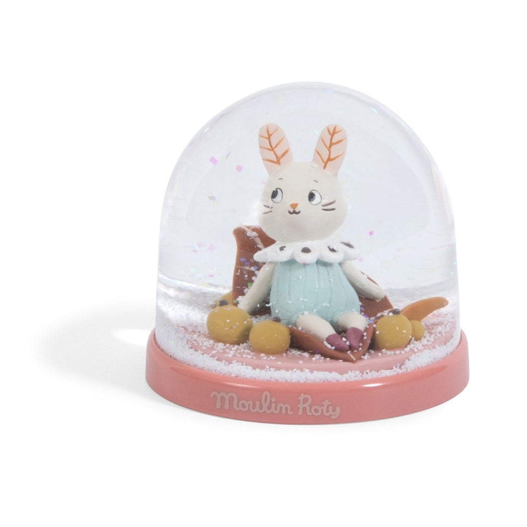 Moulin Roty Small Bunny Snow Globe