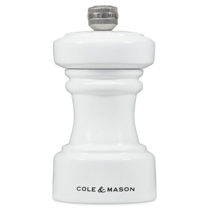 Cole & Mason Hoxton Salt Mill - White 104mm