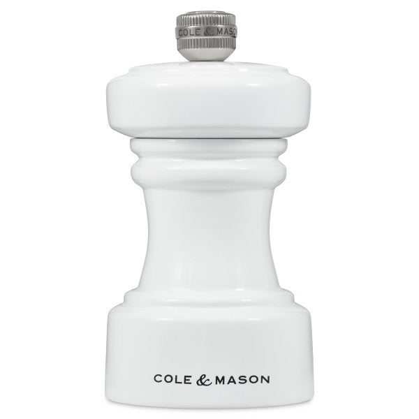 Cole & Mason Hoxton Pepper Mill - White 104mm