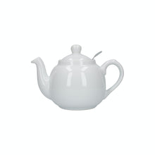 Load image into Gallery viewer, London Pottery 2 Cup Farmhouse Filter Teapot - White
