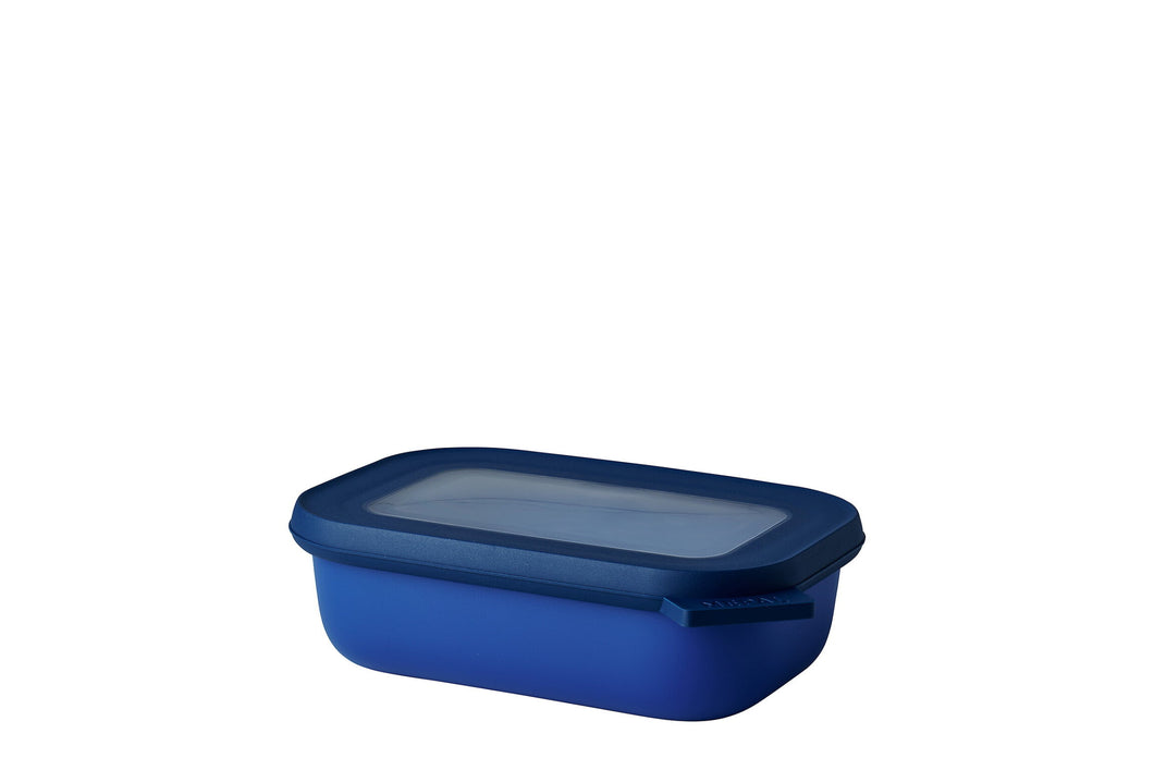 Mepal Multi Bowl Cirqula Rectangular 500ml - Vivid Blue