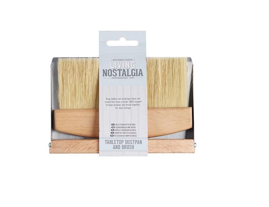Living Nostalgia Tabletop Dustpan & Brush