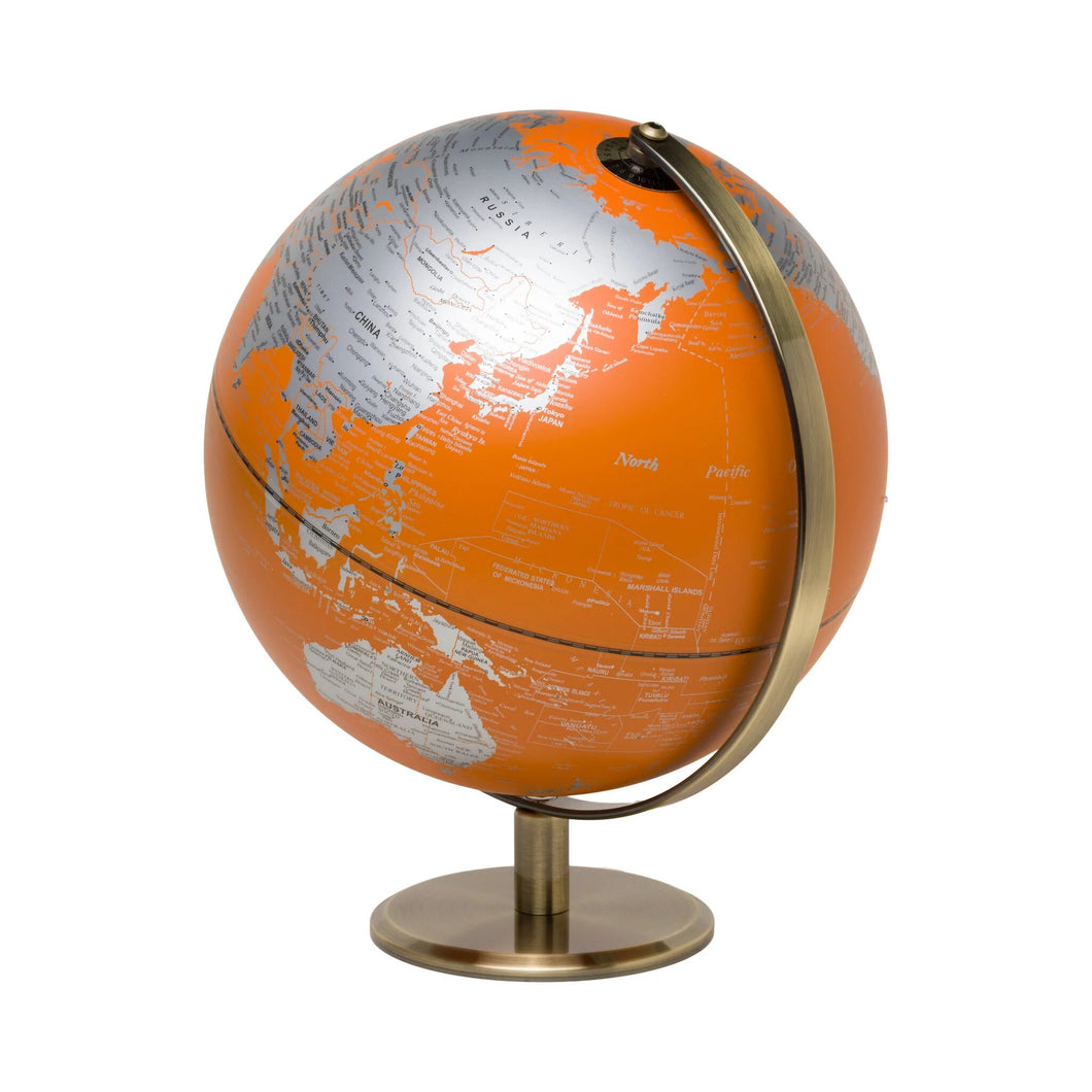 Orange Light-Up Globe
