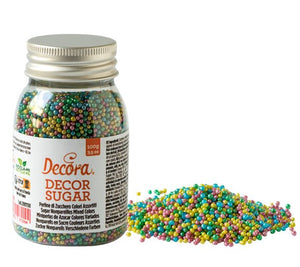 Decora Mini  Sugar Pearls - Metallic Colour Mix