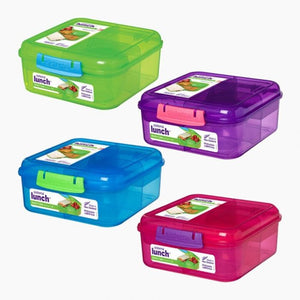 Sistema Bento Cube 1.25L - Assorted Solid Colours