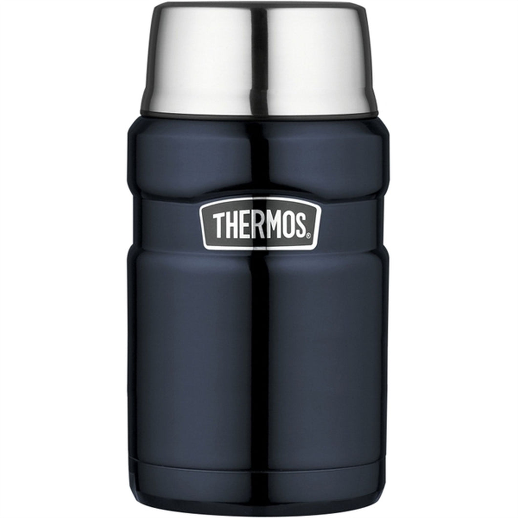 Thermos Navy Blue Food Flask - 710ml
