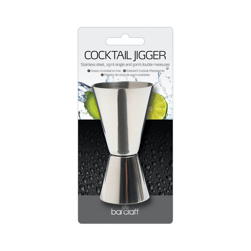 BarCraft Stainless Steel Dual Cocktail Jigger