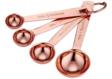 Ladelle Lawson Measuring Spoons - Copper