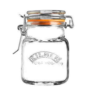 Kilner Clip Top Jar - Square/Spice, 70ml