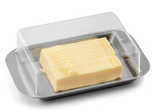 Load image into Gallery viewer, Weis Butter Dish with Plastic Lid
