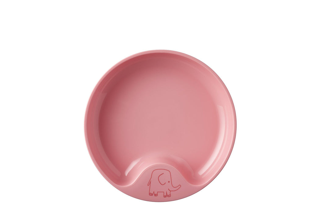 Mepal Mio Trainer Plate - Deep Pink