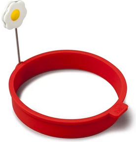 Zeal Silicone Round Egg Ring - Red