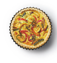 Load image into Gallery viewer, MasterClass Non-Stick Fluted Loose Base Quiche Tin - 10&quot;
