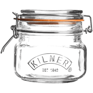 Kilner Clip Top Jar - Square, 500ml