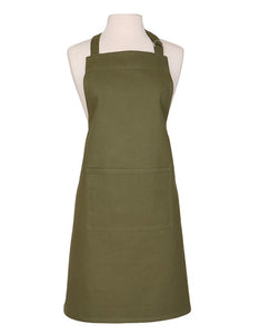 Dexam Cotton Apron - Olive Green