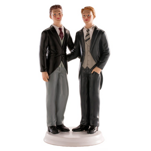 Dekora Wedding Cake Topper - Male Couple