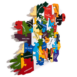 Ireland Country Colours Wooden Jigsaw