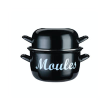 Load image into Gallery viewer, World of Flavours Enamelled Steel Mussel Pot
