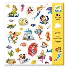 Djeco 160 Stickers - Mermaids