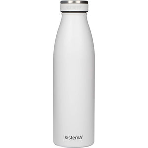 Sistema Stainless Steel Bottle 500ml - Assorted colours