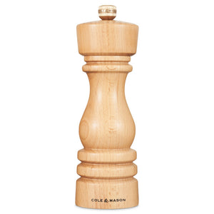 Cole & Mason London Pepper Mill, Beech 180mm