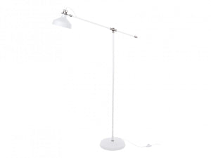 Copious Floor Lamp - Metal White