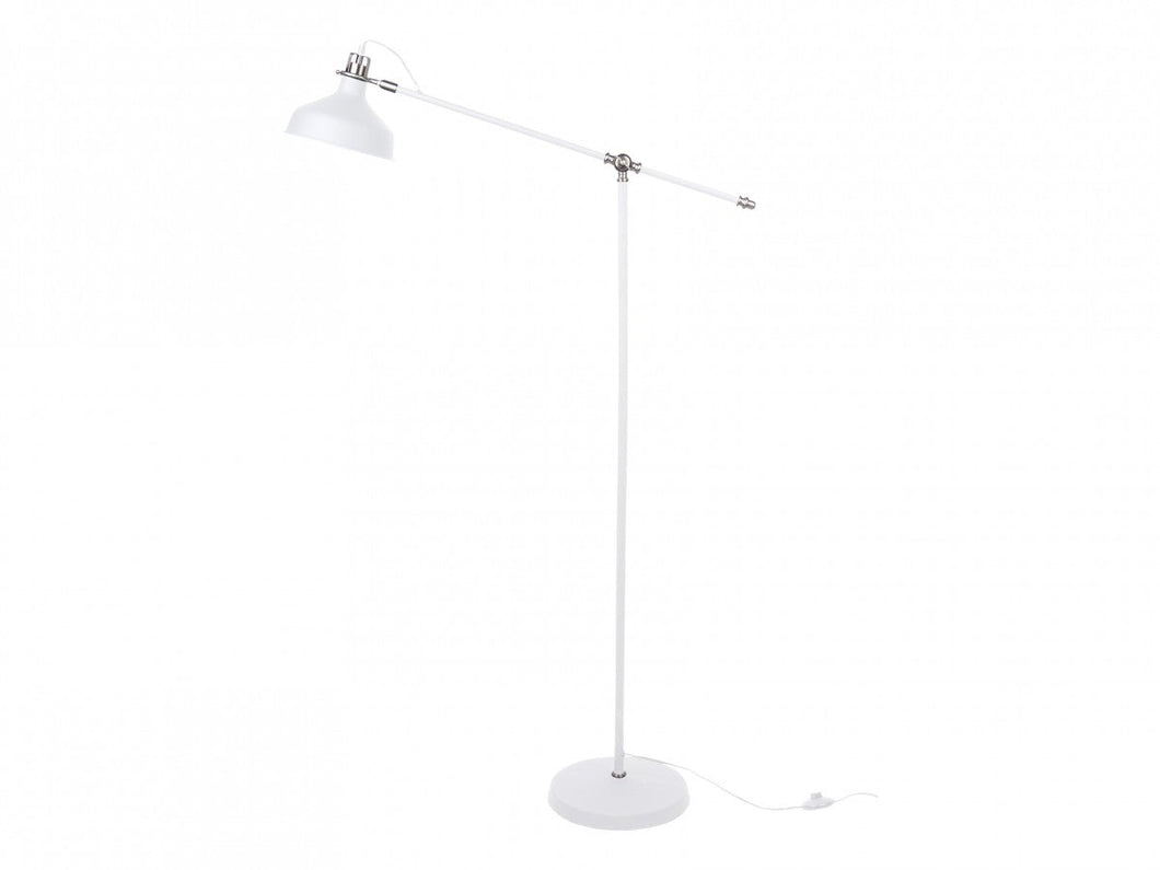 Copious Floor Lamp - Metal White