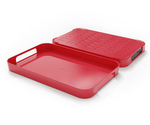 Trebonn Pile Large Tray - Red