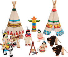 Load image into Gallery viewer, Goki Dolls Indian Camp
